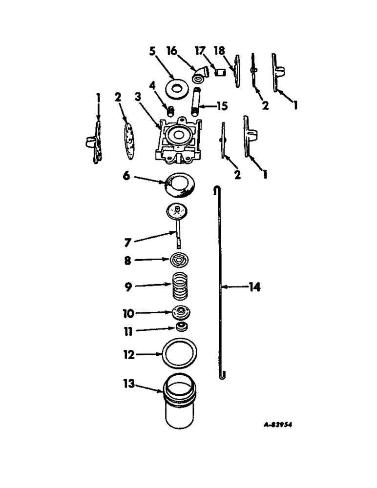 Схема запчастей Case IH LIQUID - (B-80) - LIQUID FERTILIZERS, LIQUID FERTILIZER FLOW CONTROL VALVE 