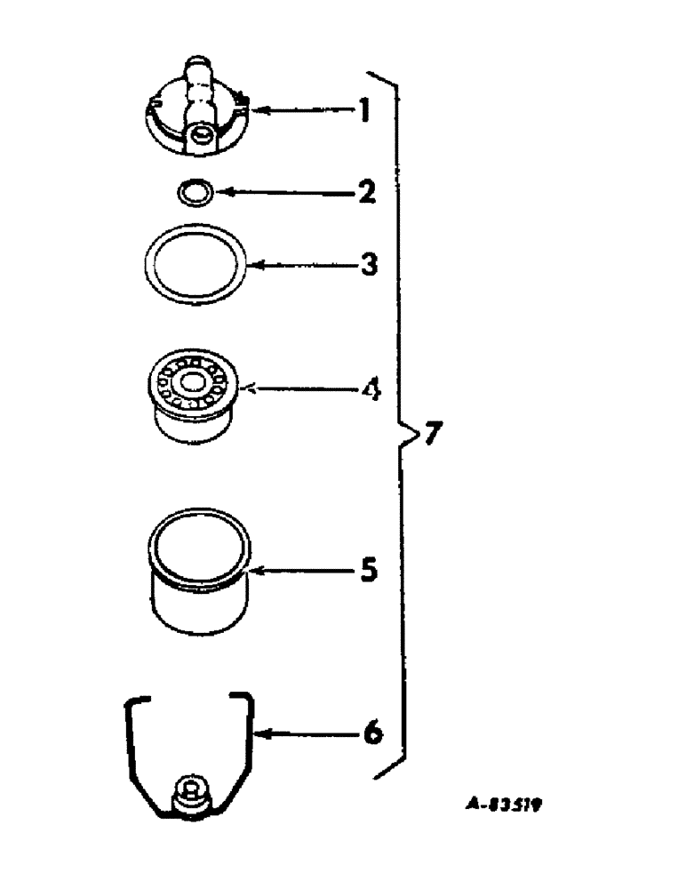 Схема запчастей Case IH 2806 - (E-40) - FUEL SYSTEM, DIESEL ENGINE TRACTORS WITH UNDERSLUNG FUEL TANK (02) - FUEL SYSTEM