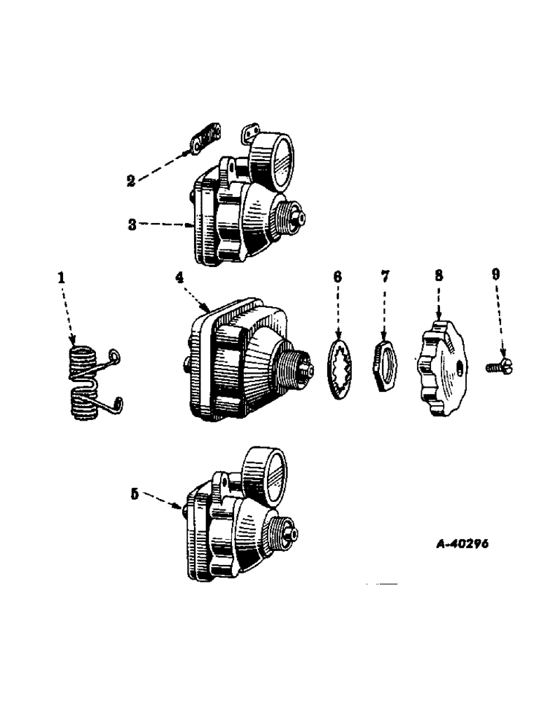 Схема запчастей Case IH SUPER AV-1 - (132) - ELECTRICAL SYSTEM, LIGHTING SWITCH, DELCO-REMY (06) - ELECTRICAL SYSTEMS