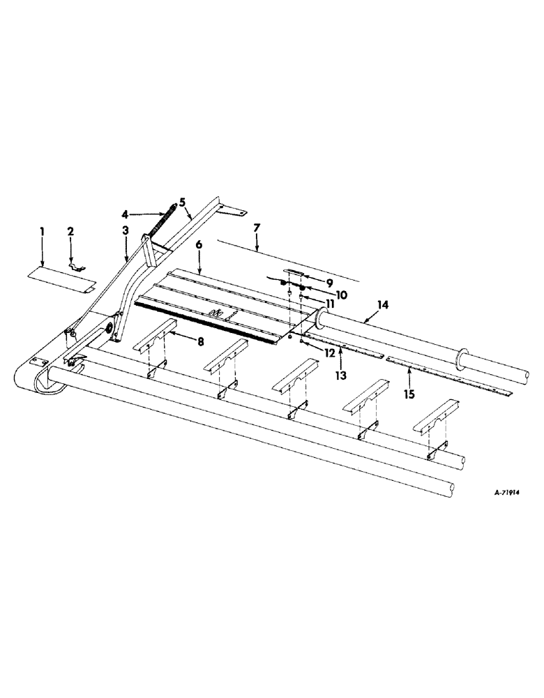 Схема запчастей Case IH 503 - (296) - WINDROW PICKUP BELT TYPE (58) - ATTACHMENTS/HEADERS