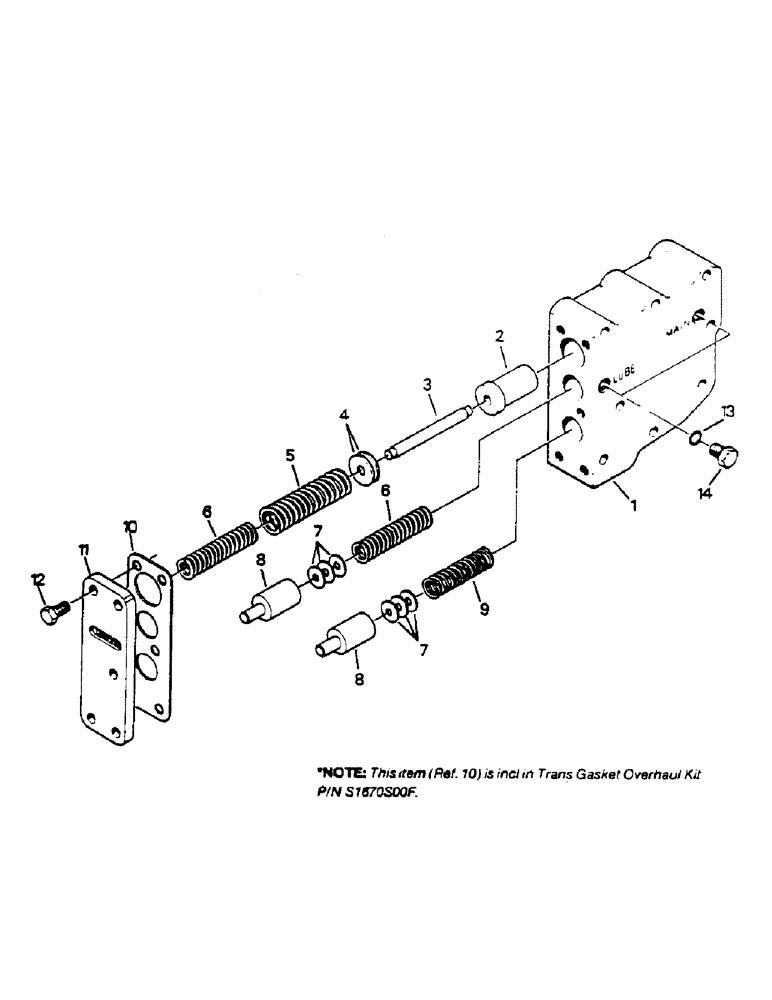 Схема запчастей Case IH 9170 - (04-29) - TRANSMISSION REGULATOR VALVE ASSEMBLY (04) - Drive Train