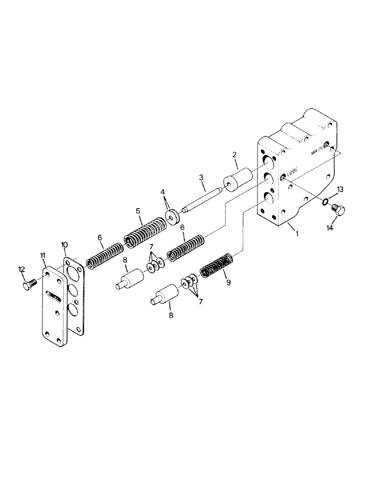 Схема запчастей Case IH STEIGER - (04-29) - TRANSMISSION REGULATOR VALVE ASSEMBLY (04) - Drive Train