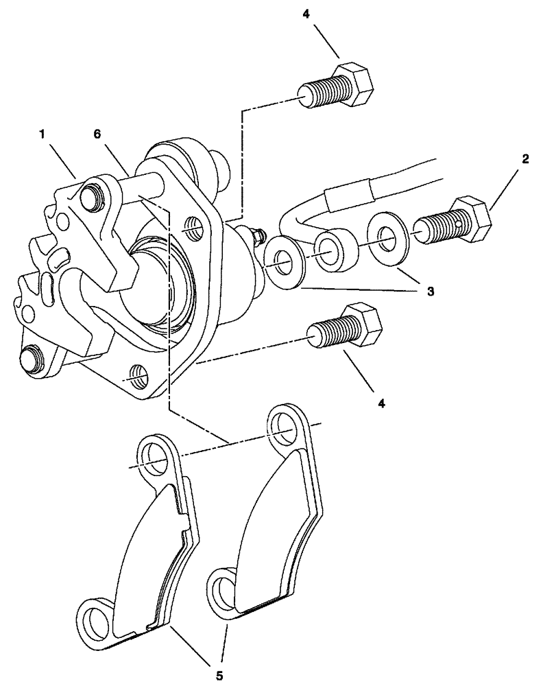 Схема запчастей Case IH SCOUT - (33.202.01[01]) - FRONT BRAKE ASSEMBLY (33) - BRAKES & CONTROLS