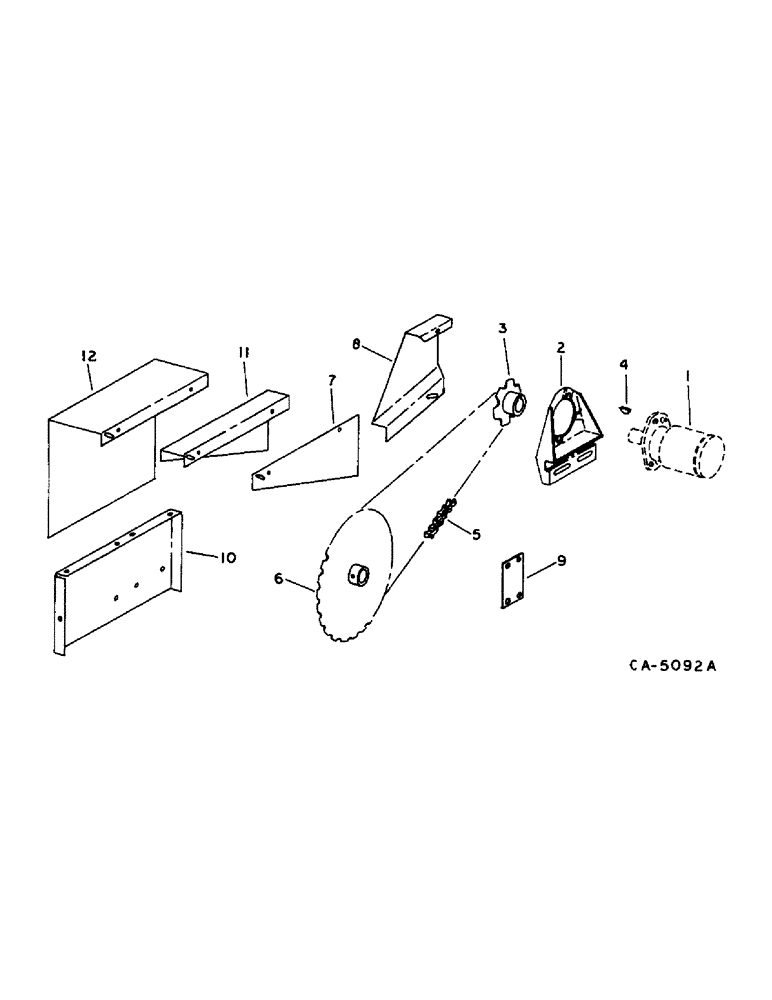 Схема запчастей Case IH 810 - (C-64) - REEL, HYDRAULIC REEL DRIVE, SERIAL NO. 30000 AND BELOW (58) - ATTACHMENTS/HEADERS