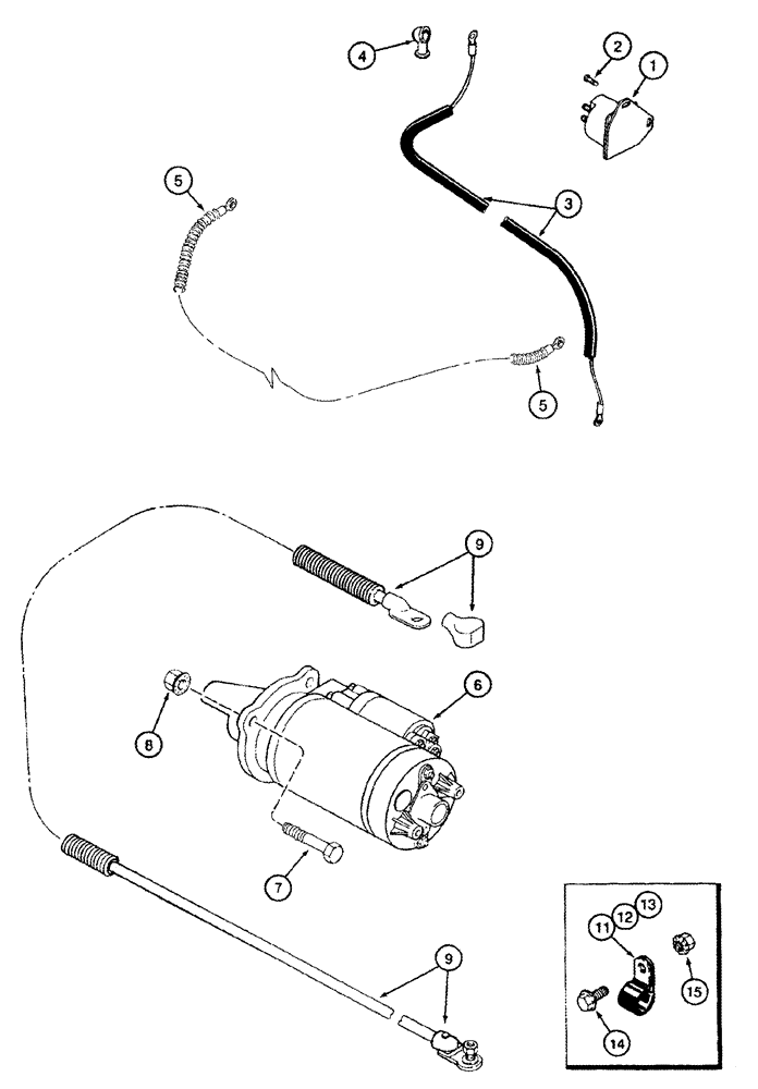 Схема запчастей Case IH 2388 - (04-23) - HARNESS - FEEDER REVERSER BSN JJC0268799 (06) - ELECTRICAL