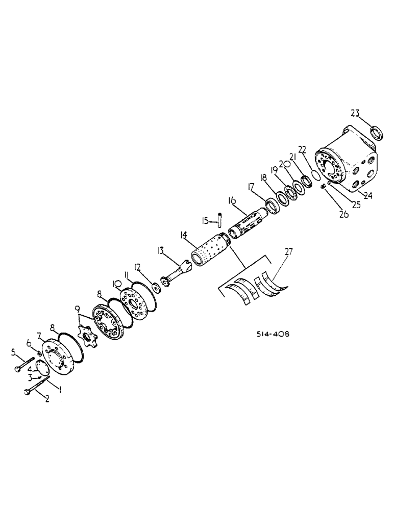 Схема запчастей Case IH 584 - (10-048) - INTEGRAL POWER STEERING VALVE (07) - HYDRAULICS