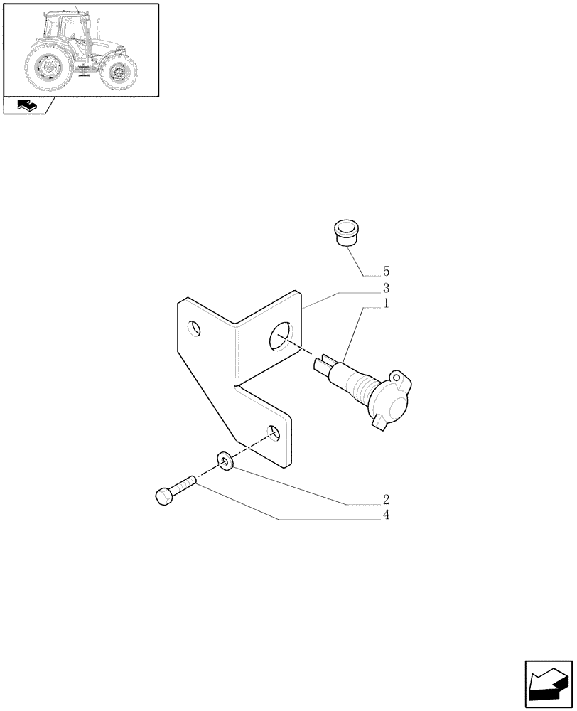 Схема запчастей Case IH FARMALL 70 - (1.75.0[02]) - ELECTRIC CONTROLS (06) - ELECTRICAL SYSTEMS