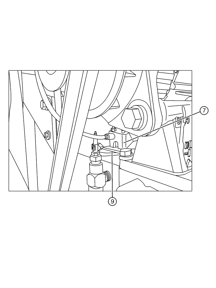 Схема запчастей Case IH FLX3300B - (03-001[03]) - TRANSMISSION GROUP (FLX3300B CAT ENGINE & FLX3330B) (03) - TRANSMISSION