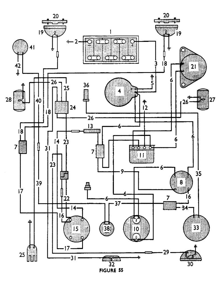 Схема запчастей Case IH 880UF - (86) - ELECTRICAL EQUIPMENT (06) - ELECTRICAL SYSTEMS