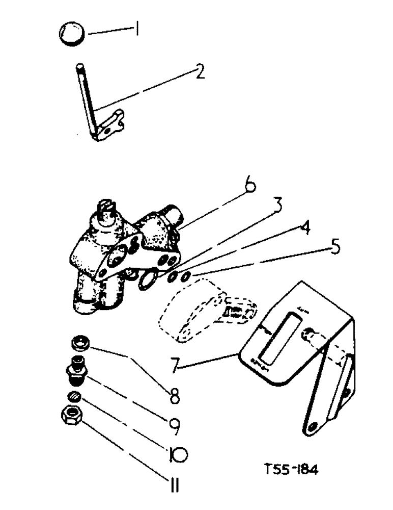 Схема запчастей Case IH 434 - (5-30) - AUXILIARY VALVE ATTACHMENTS (WHEN ONE AUXILIARY VALVE ALREADY FITTED) - HYDRAULIC ATTACHMENTS (08) - HYDRAULICS