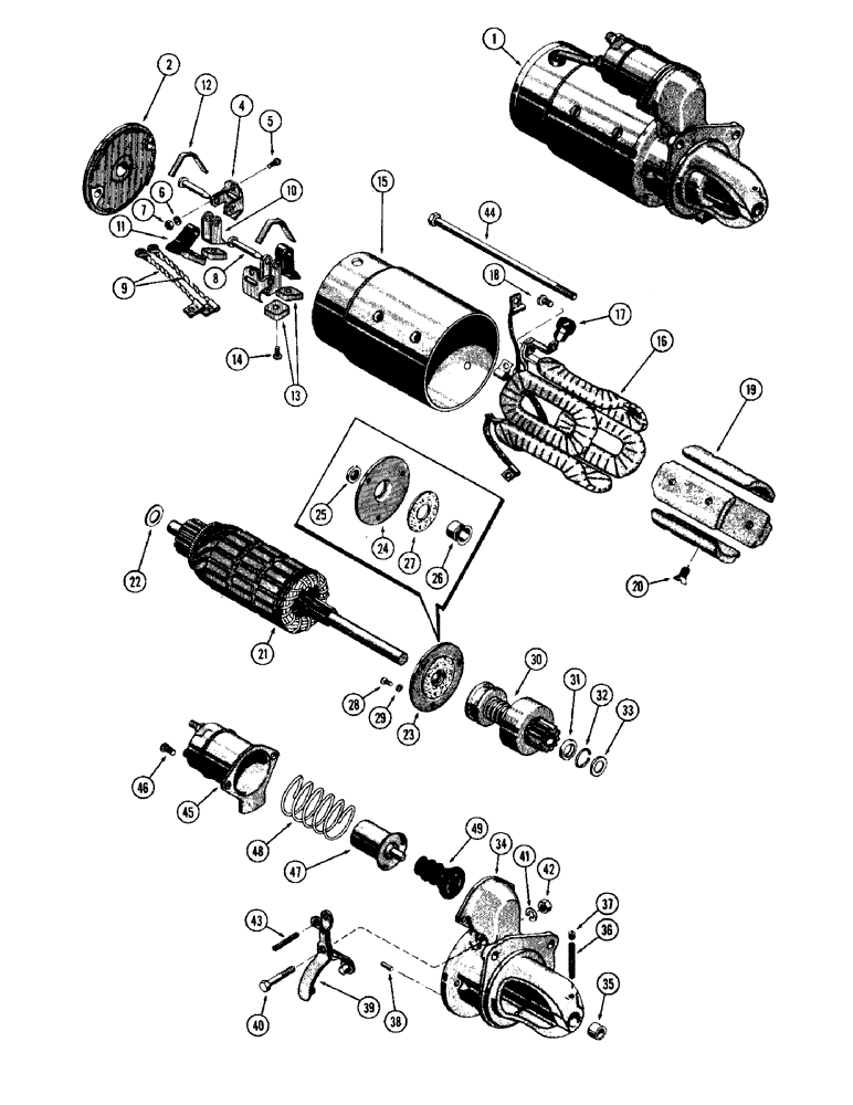 Схема запчастей Case IH 930-SERIES - (066) - A57092 STARTER, (377) SPARK IGNIITON ENGINE, FIRST USED TRACTOR SERIAL NUMBER 8314293 (04) - ELECTRICAL SYSTEMS