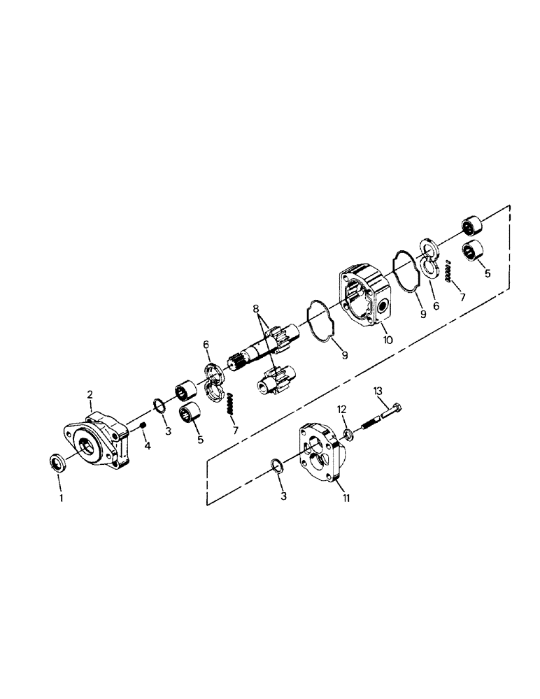 Схема запчастей Case IH STEIGER - (08-11) - HYDRAULIC PUMP, LATER USAGE, ST 325 ASN 800 AND ALL ST 280 CAT (07) - HYDRAULICS