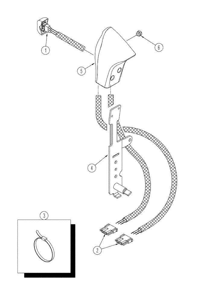 Схема запчастей Case IH STX275 - (06-02) - TRANSMISSION SHIFTER (06) - POWER TRAIN