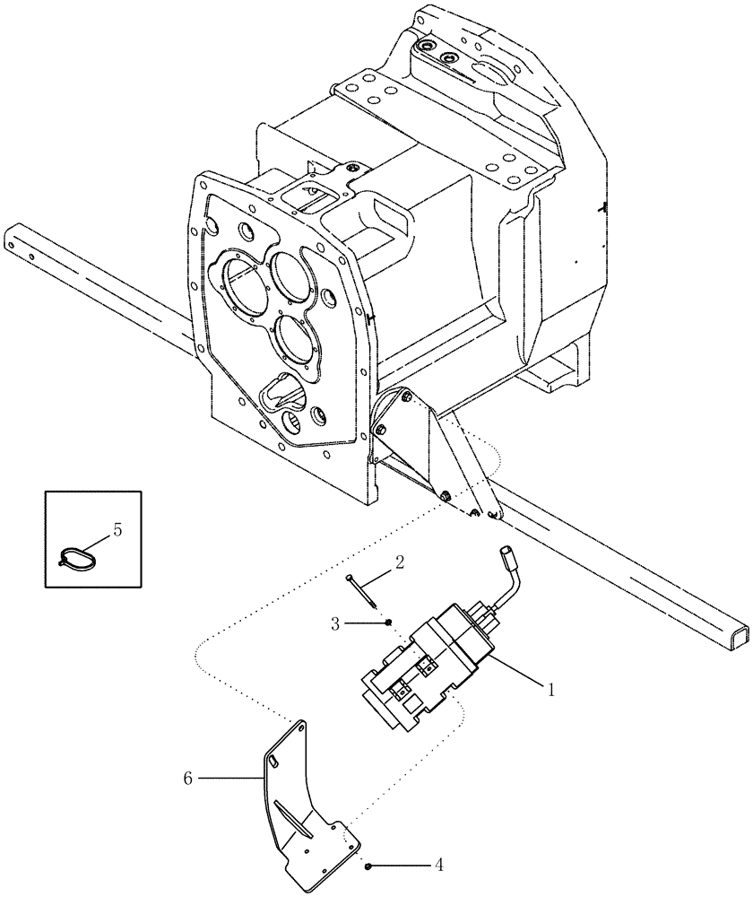 Схема запчастей Case IH MX275 - (04-41) - GROUND SPEED SENSOR (04) - ELECTRICAL SYSTEMS