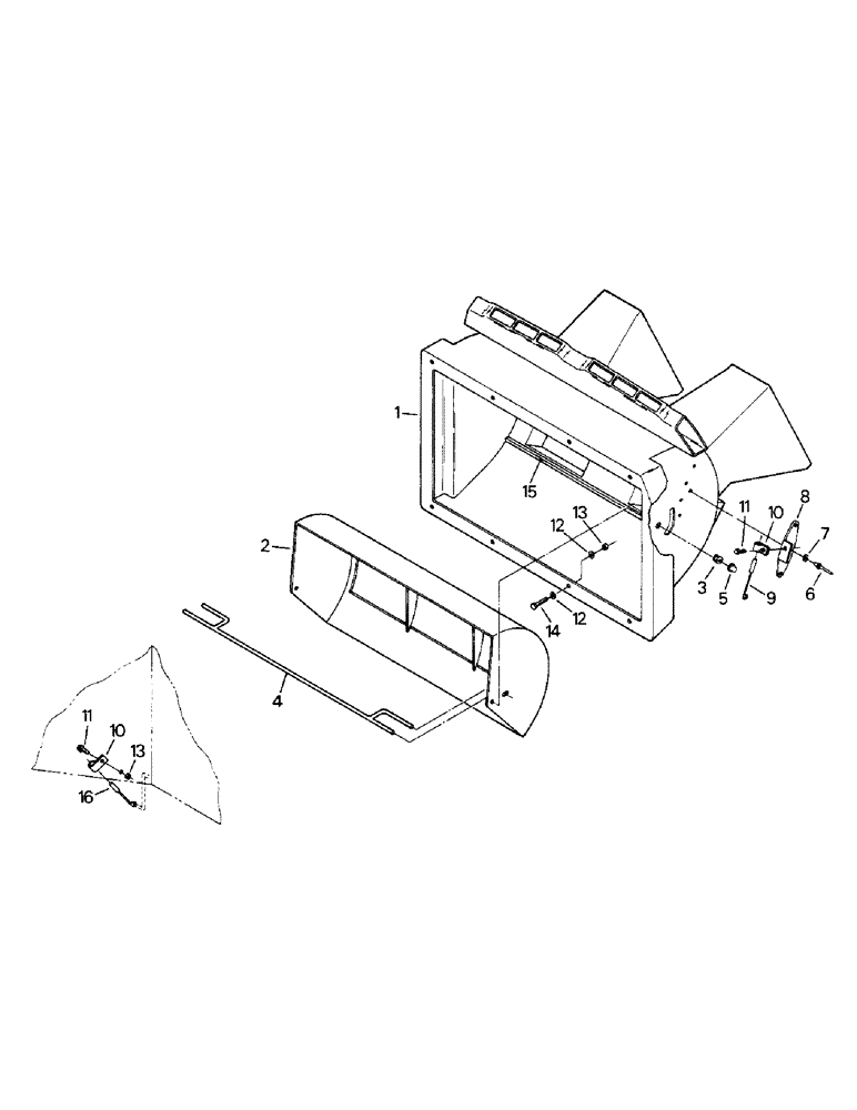 Схема запчастей Case IH STEIGER - (03-06) - AIR CONDITIONER AND HEATER PLENUM (03) - Climate Control