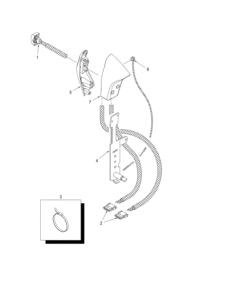 Схема запчастей Case IH STX275 - (06-03) - TRANSMISSION SHIFTER, POWER SHIFT TRANSMISSION (06) - POWER TRAIN