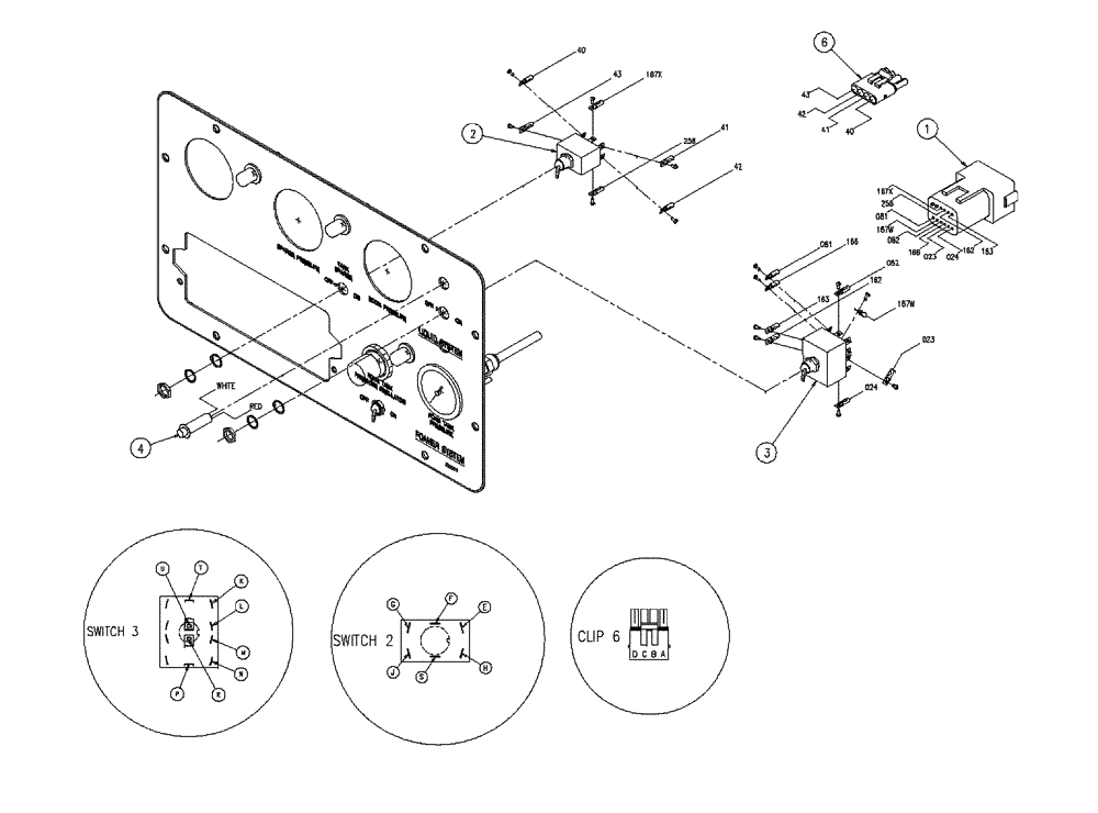 Схема запчастей Case IH 438 - (18-017) - ELECTRICAL GROUP, WET KIT Wet Kit