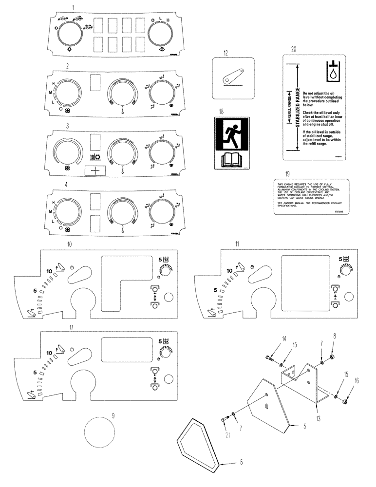 Схема запчастей Case IH STX450 - (09-59) - DECALS (09) - CHASSIS