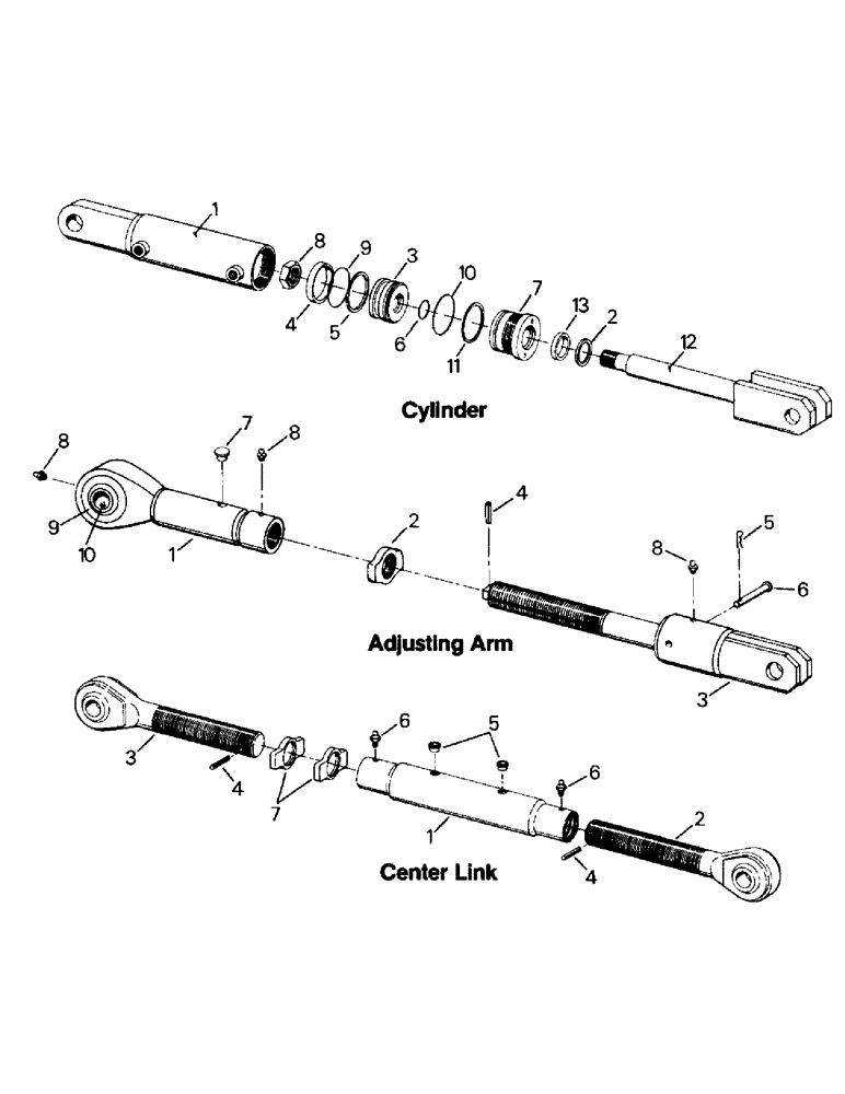 Схема запчастей Case IH SM-325 - (10-03) - 3-POINT HITCH COMPONENTS Options & Miscellaneous