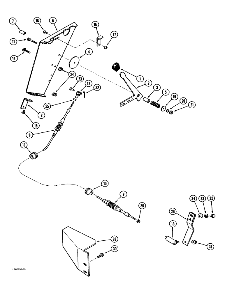 Схема запчастей Case IH 1670 - (3-12) - FUEL TANK AND SUPPORTS (02) - FUEL SYSTEM