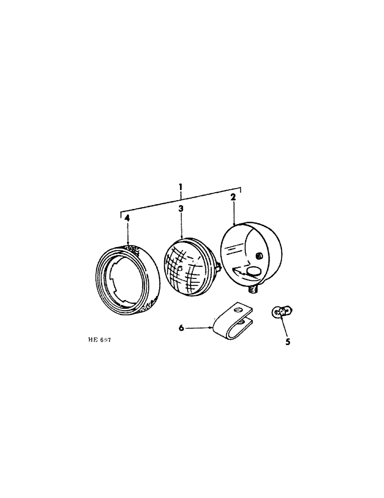 Схема запчастей Case IH 210 - (G-07) - ELECTRICAL SYSTEM, HEAD LIGHT AND TAIL LIGHT (06) - ELECTRICAL SYSTEMS