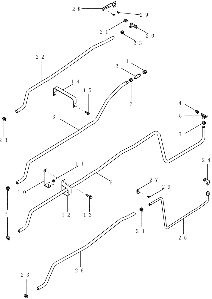 Схема запчастей Case IH MX230 - (09-44) - HEATER SYSTEM (09) - CHASSIS/ATTACHMENTS