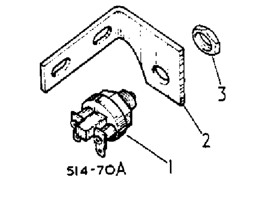 Схема запчастей Case IH 674 - (08-11) - NEUTRAL SAFETY SWITCH (06) - ELECTRICAL