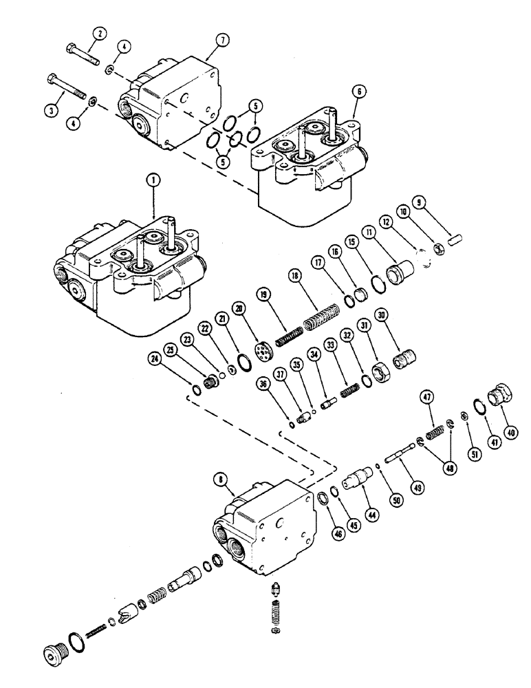 Схема запчастей Case IH 2390 - (7-240) - POWER BRAKE VALVE (07) - BRAKES