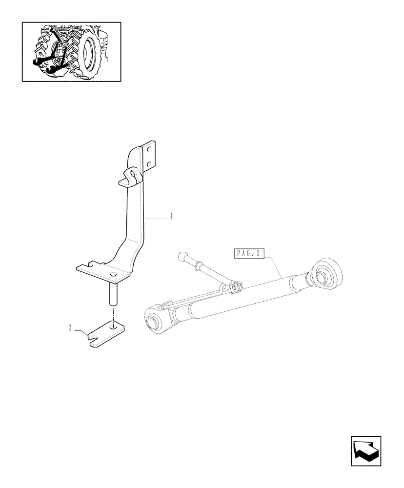 Схема запчастей Case IH JX1085C - (1.89.6[04]) - IMPLEMENT CARRIER (09) - IMPLEMENT LIFT