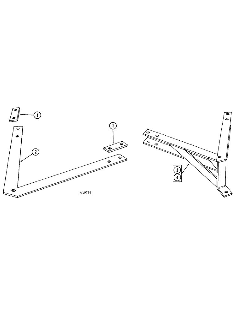 Схема запчастей Case IH FC-SERIES - (28) - TRAILING IMPLEMENT HITCHES 