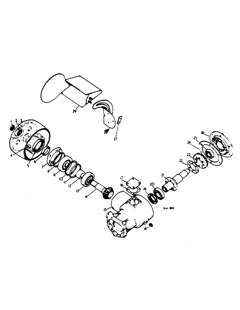 Схема запчастей Case IH 385 - (00E08) - BELT PULLEY, ATTACHMENT, BELT PULLEY, W/SAFETY SHIELD - TRACTORS W/DUAL SPEED IPTO (04) - Drive Train