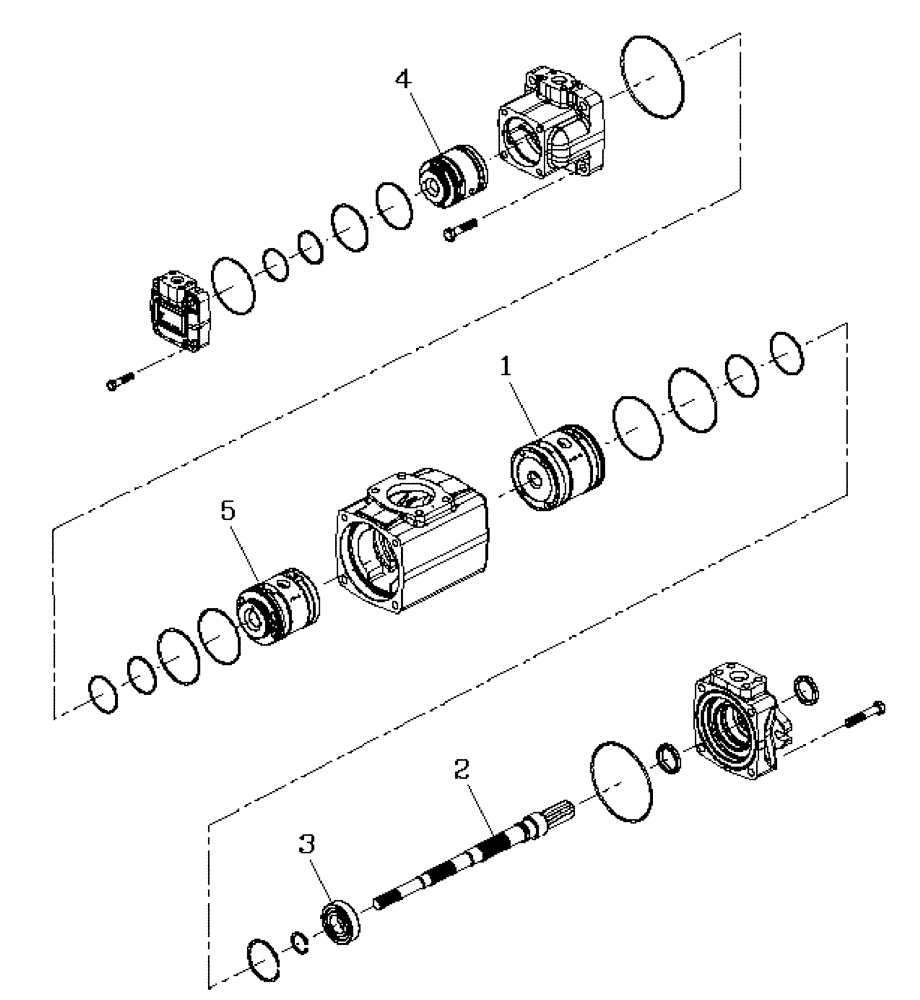 Схема запчастей Case IH A7000 - (B04.04[01]) - Hydraulic Pump {High Horsepower} (07) - HYDRAULICS