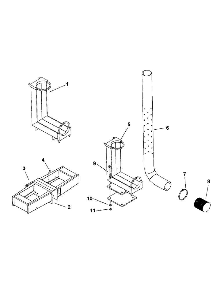 Схема запчастей Case IH 2400 - (F08) - PRIMARY MANIFOLD, TUBES & STANDS, DISCONTINUED 