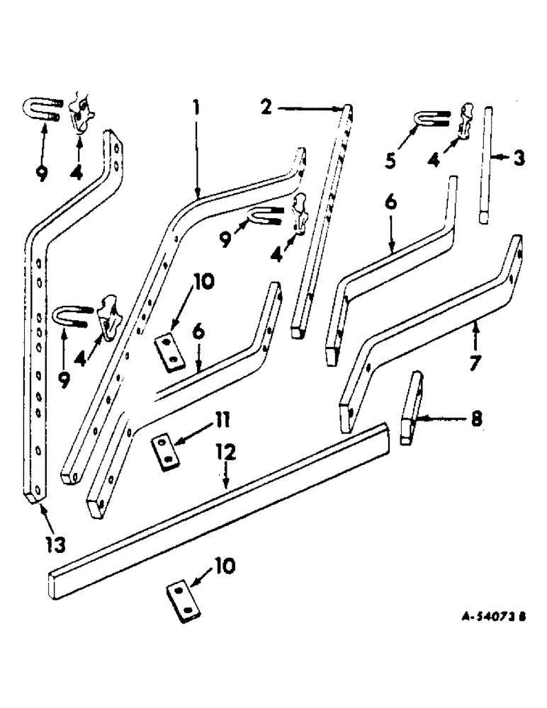 Схема запчастей Case IH 309 - (M-02) - FRAME 