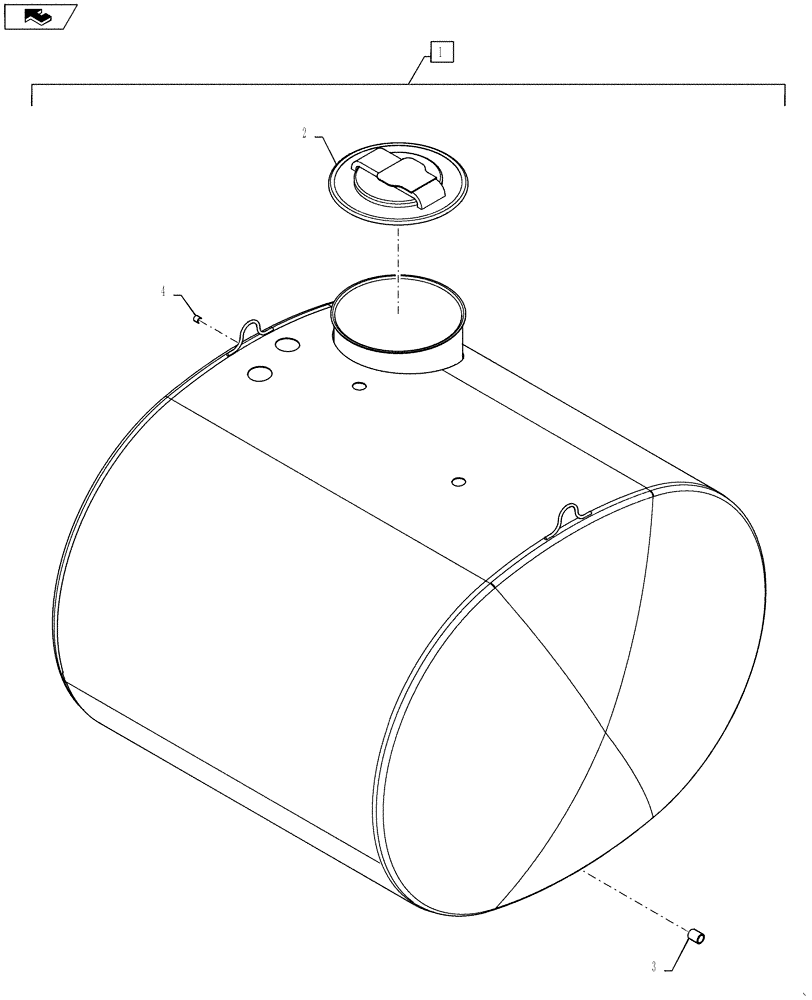 Схема запчастей Case IH 3230 - (75.120.14[02]) - TANK GROUP, 800 GALLON SS (75) - SOIL PREPARATION