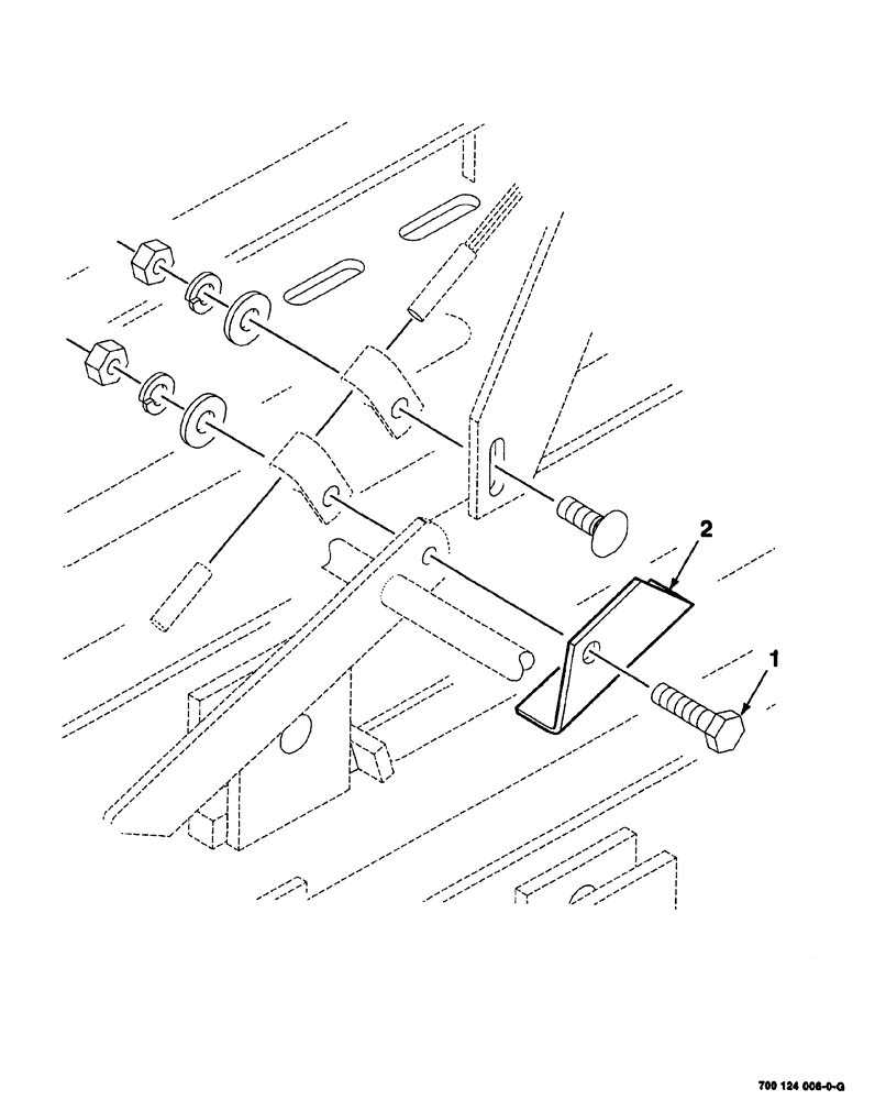 Схема запчастей Case IH 8575 - (09-046) - KNOTTER SWITCH STOP KIT, 700124005 KNOTTER SWITCH STOP KIT COMPLETE Decals & Attachments