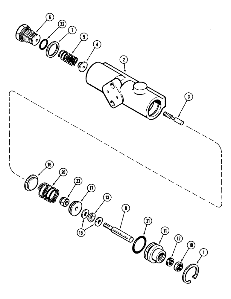 Схема запчастей Case IH 2594 - (7-22) - PRESSURE REGULATOR VALVE (07) - BRAKES