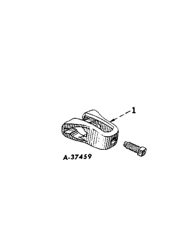 Схема запчастей Case IH 34-609 - (AF-18[A]) - STANDARD CLAMP 