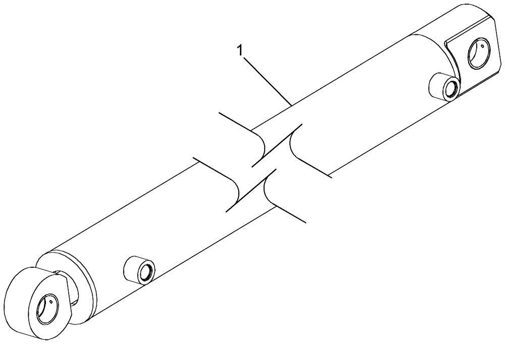 Схема запчастей Case IH LX252 - (08-15) - CYLINDER ASSEMBLY - BUCKET - WITHOUT MECHANICAL SELF-LEVEL - ASN CAE0022124 (08) - HYDRAULICS