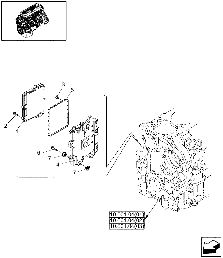 Схема запчастей Case IH 9120 - (55.440.03[03]) - ELECTRONIC CONTROL UNIT - 9120 (55) - ELECTRICAL SYSTEMS