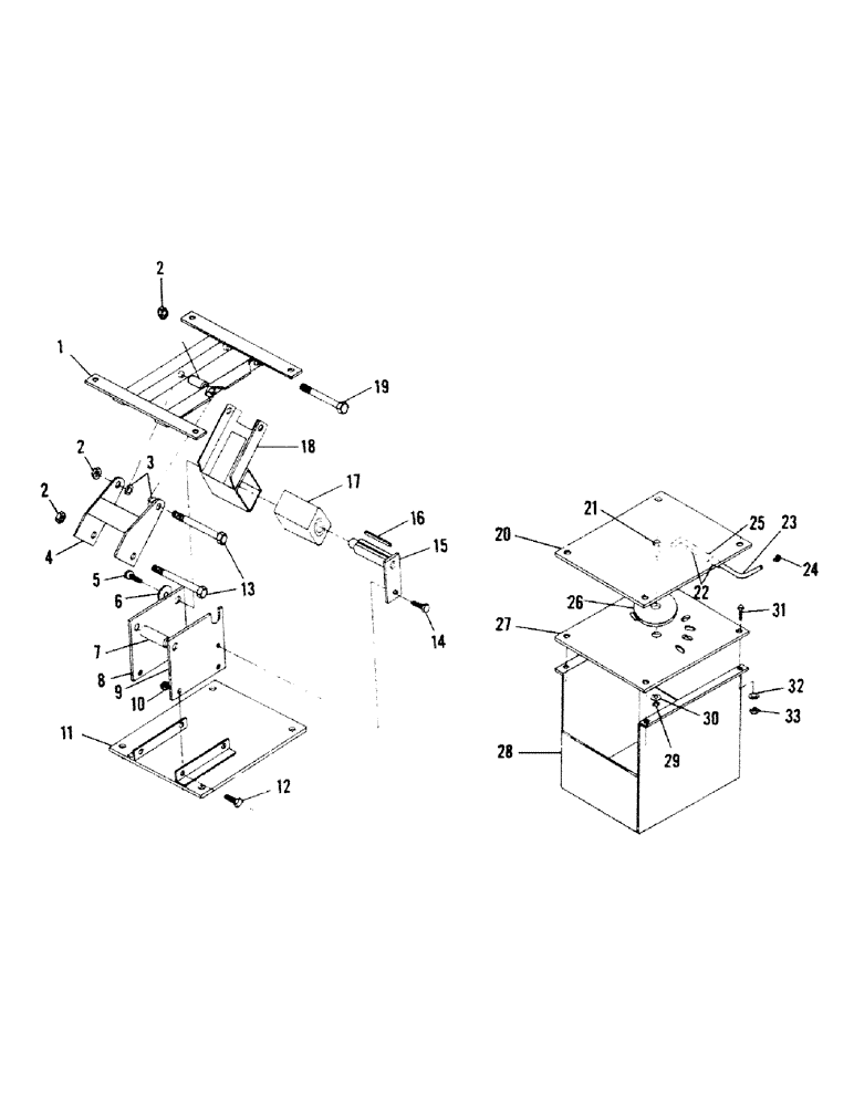 Схема запчастей Case IH STEIGER - (01-06) - SEAT SUSPENSIONS - SERIES I, SUSPENSION ASSEMBLY (10) - CAB