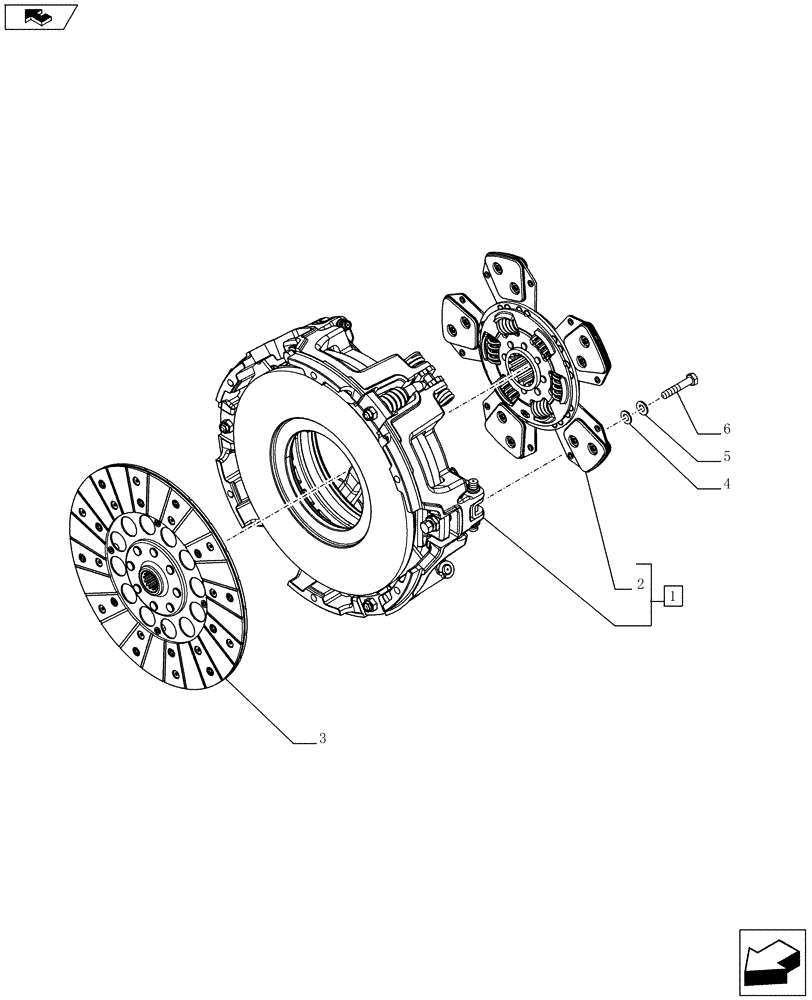 Схема запчастей Case IH FARMALL 75C - (18.110.0101) - CLUTCH (18) - CLUTCH