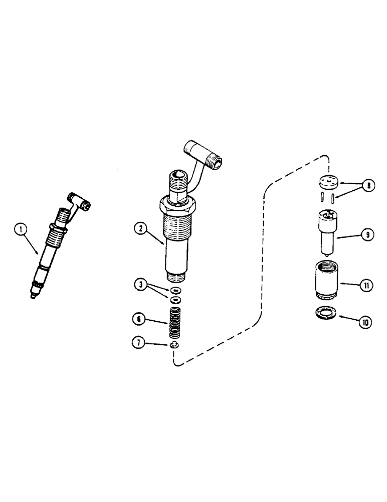 Схема запчастей Case IH 2670 - (068) - FUEL INJECTION NOZZLE (03) - FUEL SYSTEM