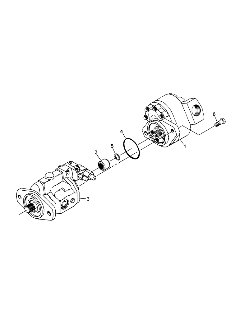 Схема запчастей Case IH STEIGER - (08-09) - TANDEM PUMP ASSEMBLY (07) - HYDRAULICS