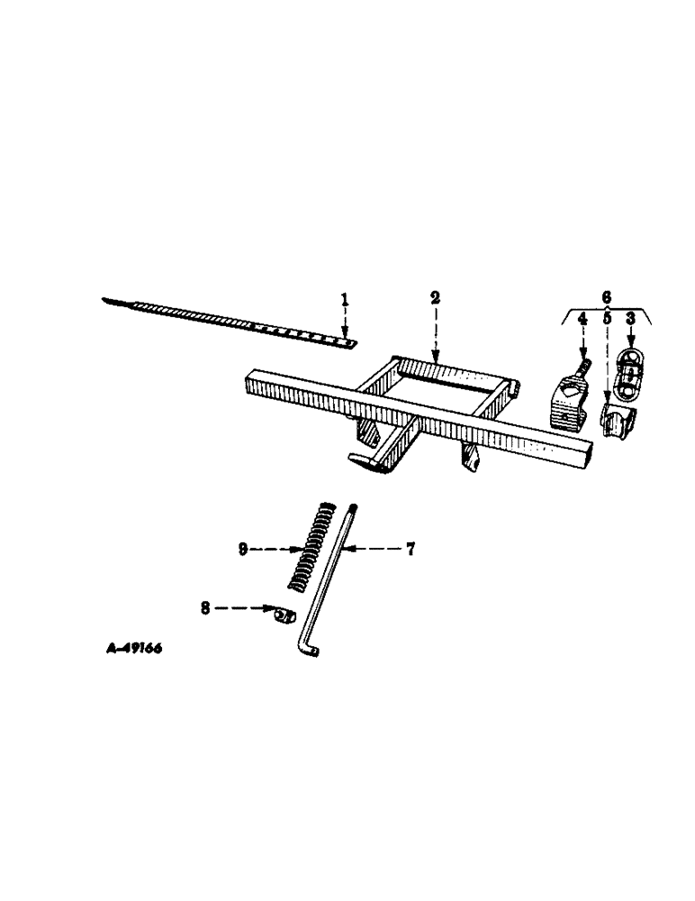 Схема запчастей Case IH 284 - (A-15[A]) - DOUBLE TOOL BAR 