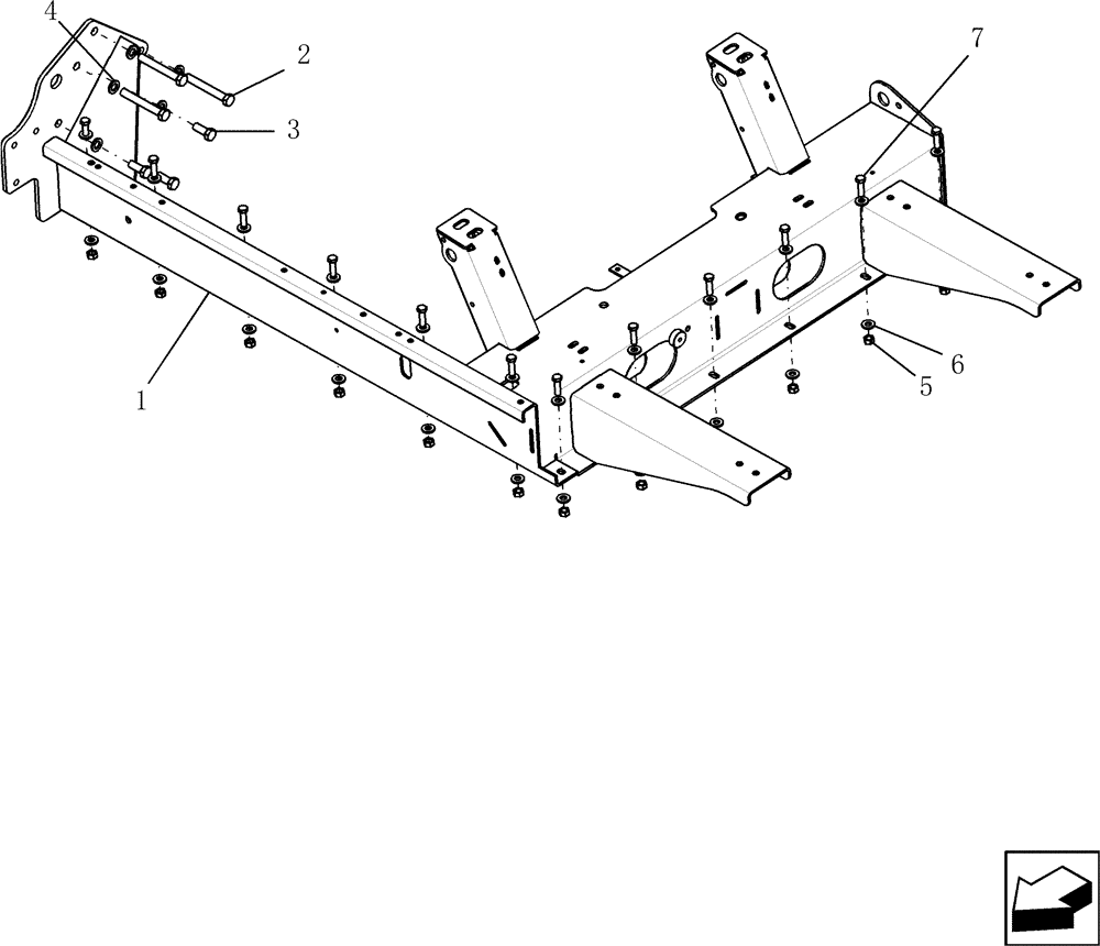 Схема запчастей Case IH 9010 - (10.012.02[01]) - FRAME, ENGINE (10) - ENGINE