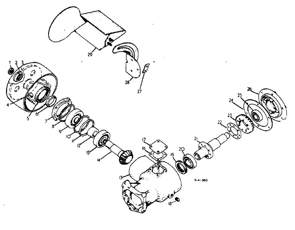 Схема запчастей Case IH 885 - (07-046) - BELT PULLEY (04) - Drive Train