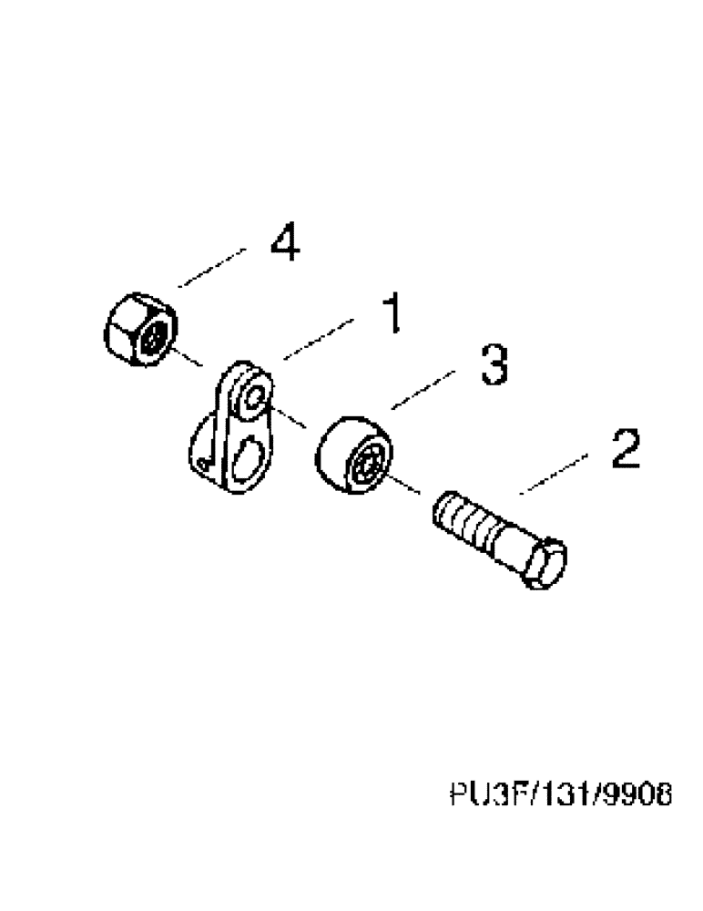 Схема запчастей Case IH PU3F0 - (14) - ECCENTRIC (58) - ATTACHMENTS/HEADERS