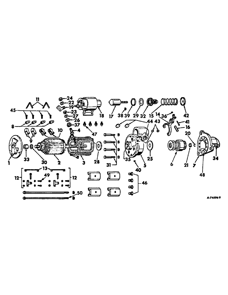 Схема запчастей Case IH 4100 - (G-05[A]) - ELECTRICAL SYSTEM, BATTERY HOLD DOWN CLAMP (06) - ELECTRICAL SYSTEMS