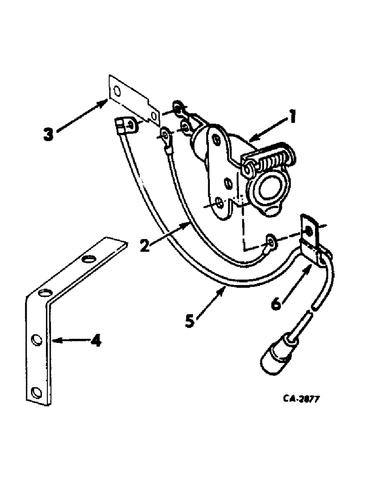 Схема запчастей Case IH 664 - (08-11) - ELECTRICAL, ELECTRIC BREAKAWAY SOCKET (06) - ELECTRICAL